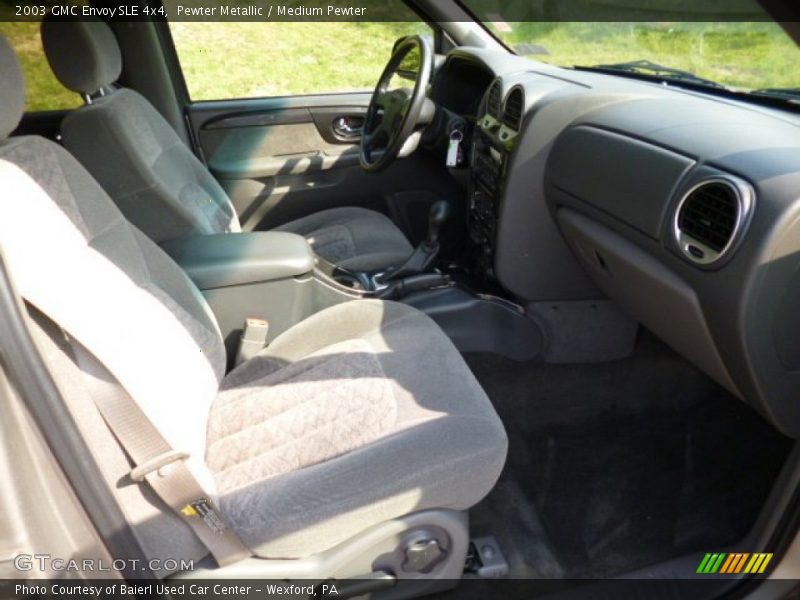 Pewter Metallic / Medium Pewter 2003 GMC Envoy SLE 4x4