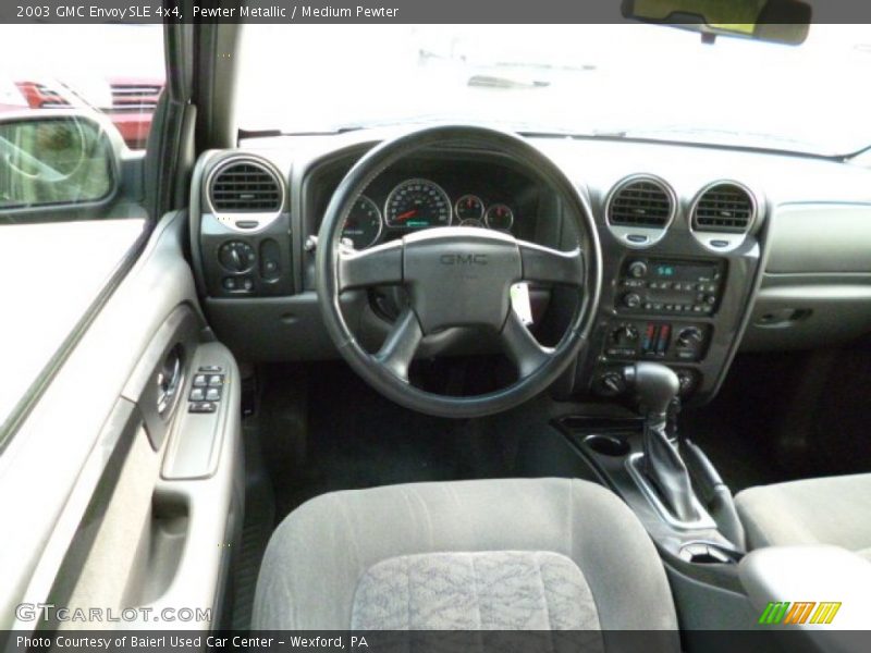 Pewter Metallic / Medium Pewter 2003 GMC Envoy SLE 4x4