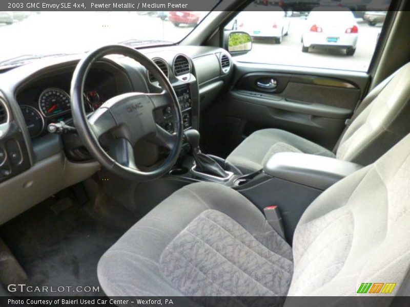 Pewter Metallic / Medium Pewter 2003 GMC Envoy SLE 4x4