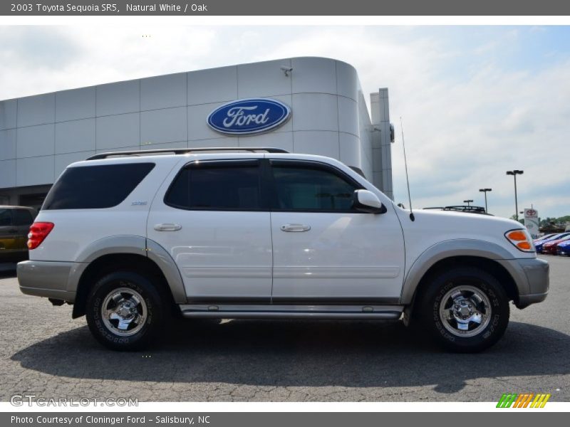 Natural White / Oak 2003 Toyota Sequoia SR5