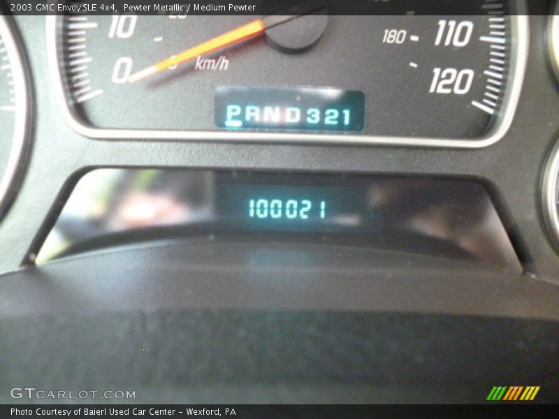 Pewter Metallic / Medium Pewter 2003 GMC Envoy SLE 4x4