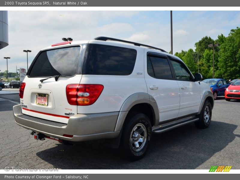 Natural White / Oak 2003 Toyota Sequoia SR5