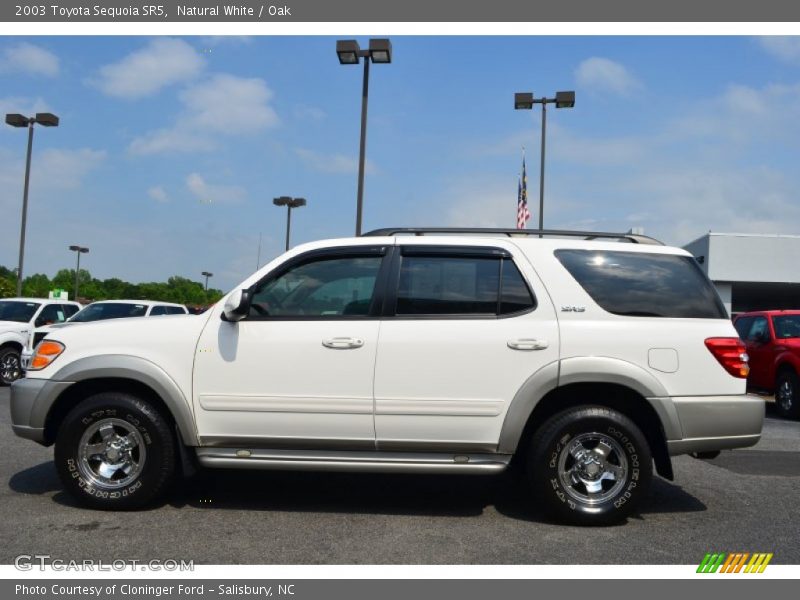 Natural White / Oak 2003 Toyota Sequoia SR5