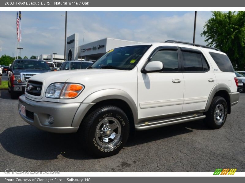 Natural White / Oak 2003 Toyota Sequoia SR5