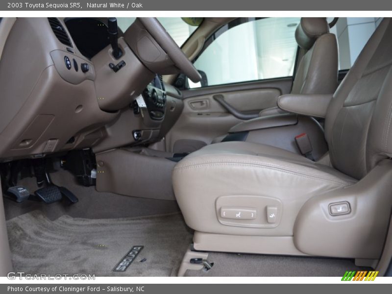 Natural White / Oak 2003 Toyota Sequoia SR5