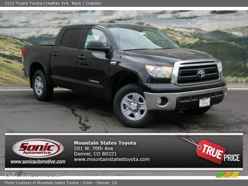 Black / Graphite 2013 Toyota Tundra CrewMax 4x4