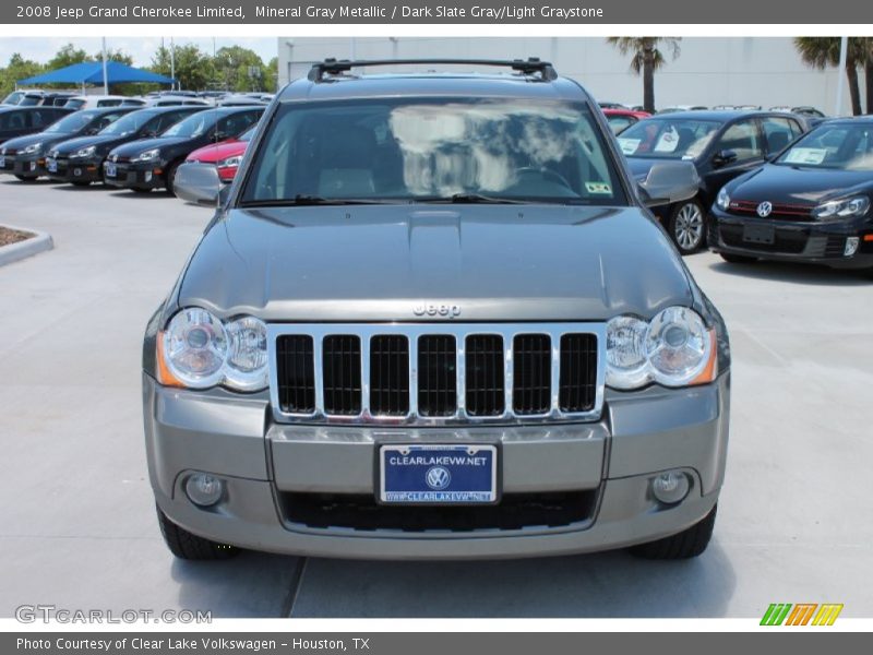 Mineral Gray Metallic / Dark Slate Gray/Light Graystone 2008 Jeep Grand Cherokee Limited