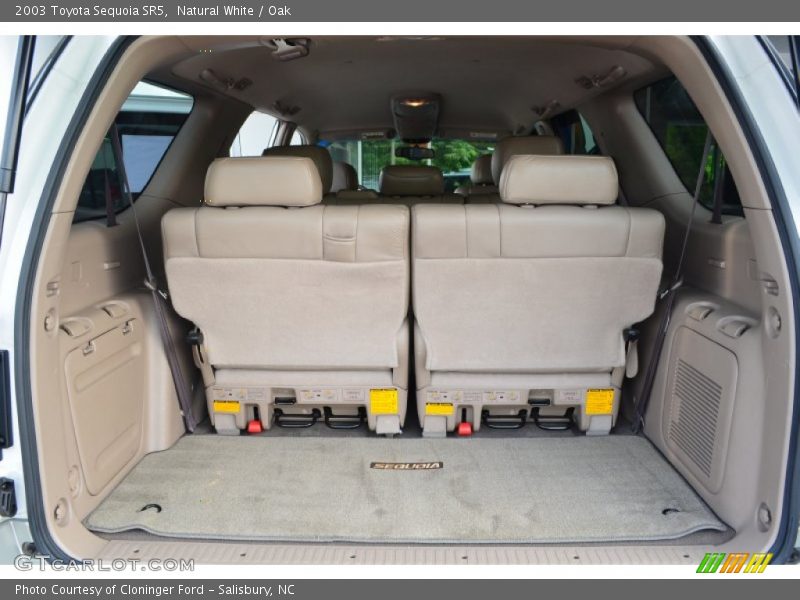 Natural White / Oak 2003 Toyota Sequoia SR5