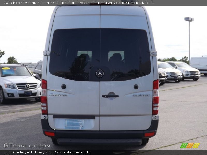 Brilliant Silver Metallic / Lima Black Fabric 2013 Mercedes-Benz Sprinter 2500 High Roof Crew Van