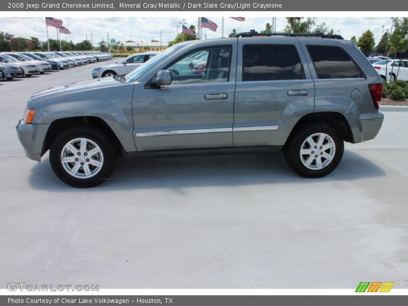 Mineral Gray Metallic / Dark Slate Gray/Light Graystone 2008 Jeep Grand Cherokee Limited