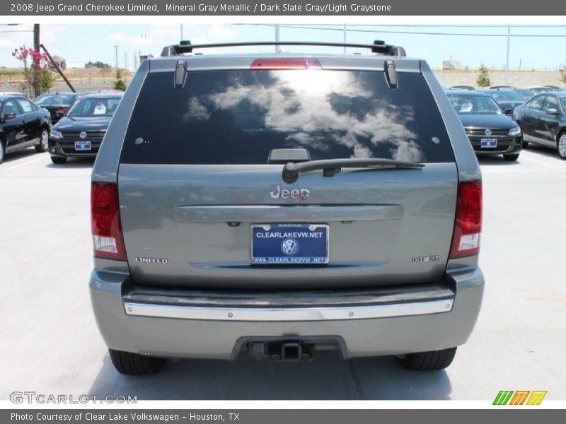Mineral Gray Metallic / Dark Slate Gray/Light Graystone 2008 Jeep Grand Cherokee Limited