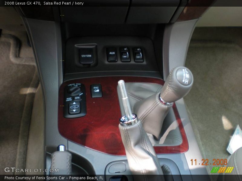 Salsa Red Pearl / Ivory 2008 Lexus GX 470