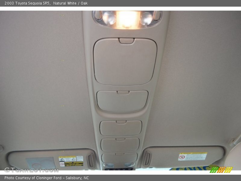 Natural White / Oak 2003 Toyota Sequoia SR5