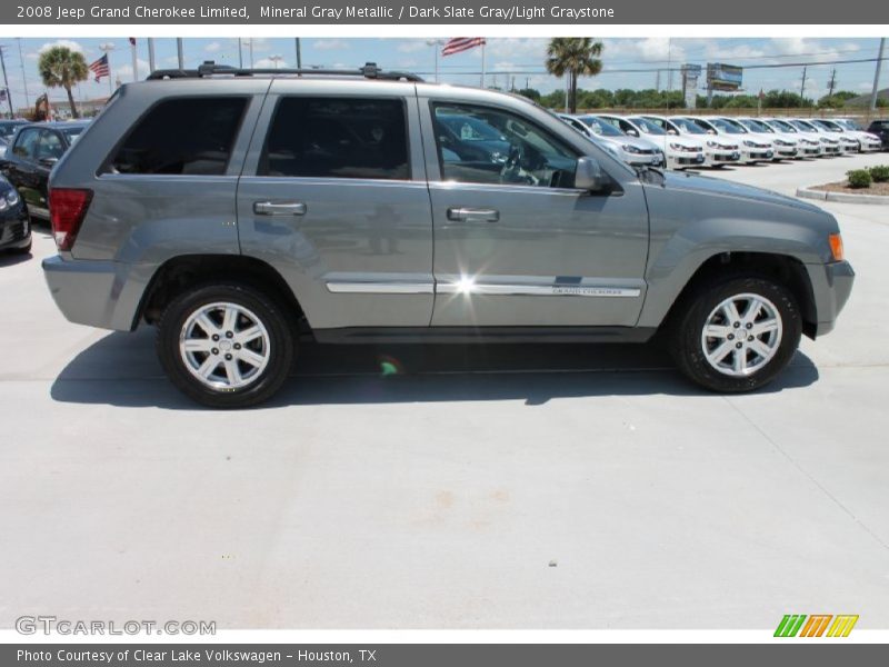 Mineral Gray Metallic / Dark Slate Gray/Light Graystone 2008 Jeep Grand Cherokee Limited