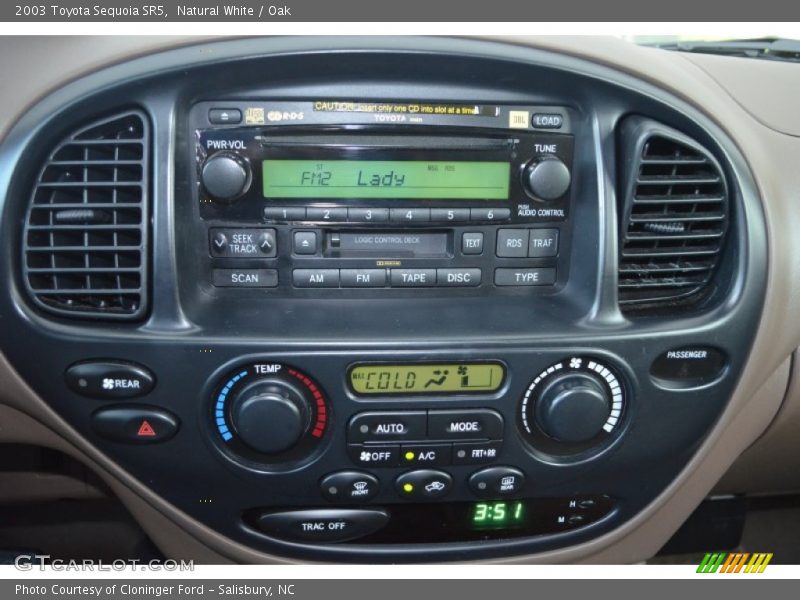 Natural White / Oak 2003 Toyota Sequoia SR5