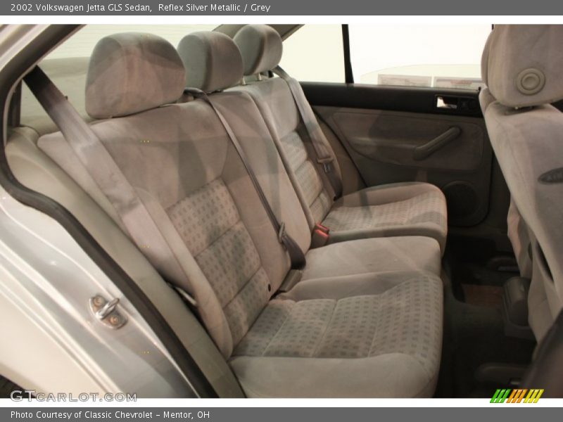 Reflex Silver Metallic / Grey 2002 Volkswagen Jetta GLS Sedan