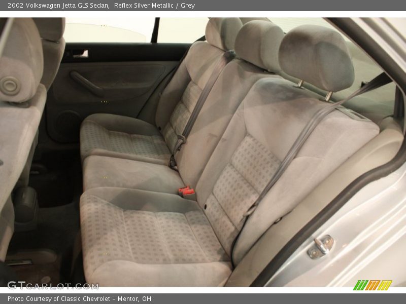 Reflex Silver Metallic / Grey 2002 Volkswagen Jetta GLS Sedan
