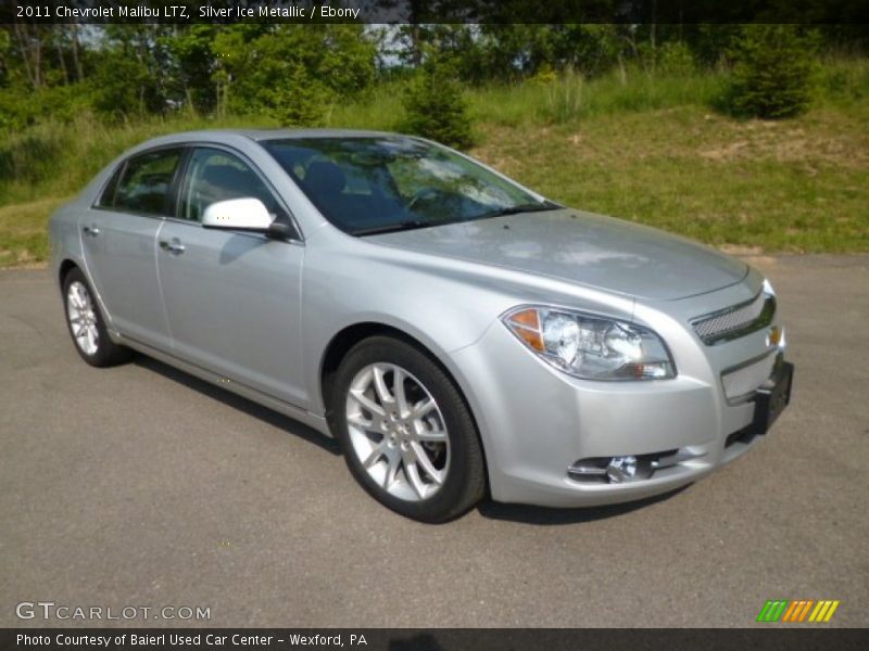 Silver Ice Metallic / Ebony 2011 Chevrolet Malibu LTZ
