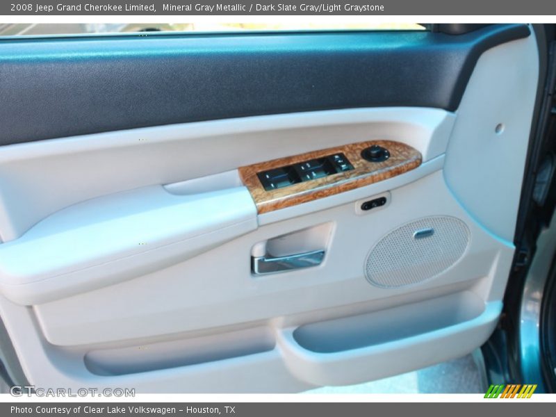 Mineral Gray Metallic / Dark Slate Gray/Light Graystone 2008 Jeep Grand Cherokee Limited