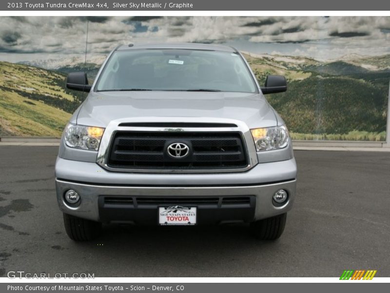 Silver Sky Metallic / Graphite 2013 Toyota Tundra CrewMax 4x4