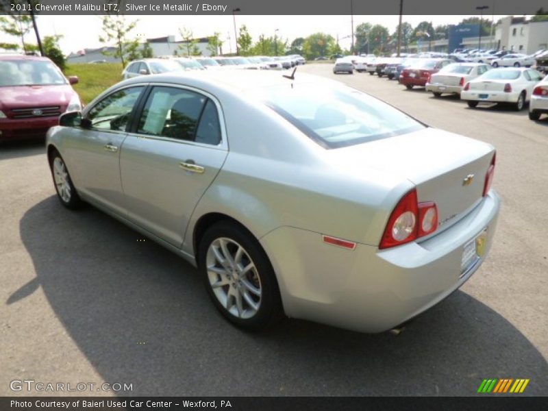 Silver Ice Metallic / Ebony 2011 Chevrolet Malibu LTZ