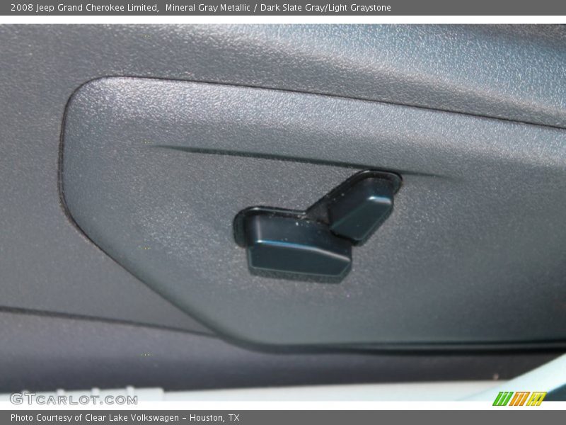 Mineral Gray Metallic / Dark Slate Gray/Light Graystone 2008 Jeep Grand Cherokee Limited