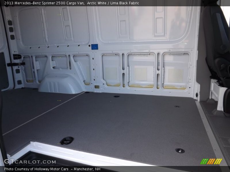Arctic White / Lima Black Fabric 2013 Mercedes-Benz Sprinter 2500 Cargo Van
