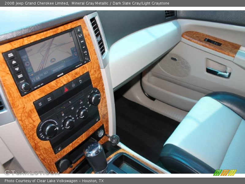 Mineral Gray Metallic / Dark Slate Gray/Light Graystone 2008 Jeep Grand Cherokee Limited