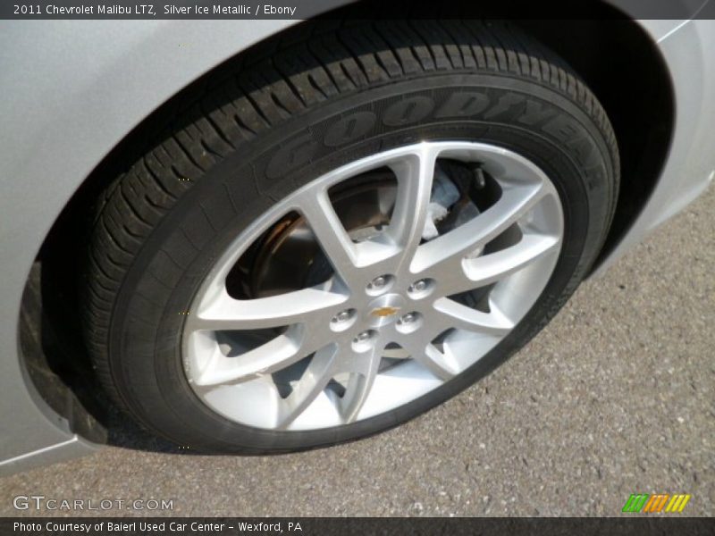 Silver Ice Metallic / Ebony 2011 Chevrolet Malibu LTZ