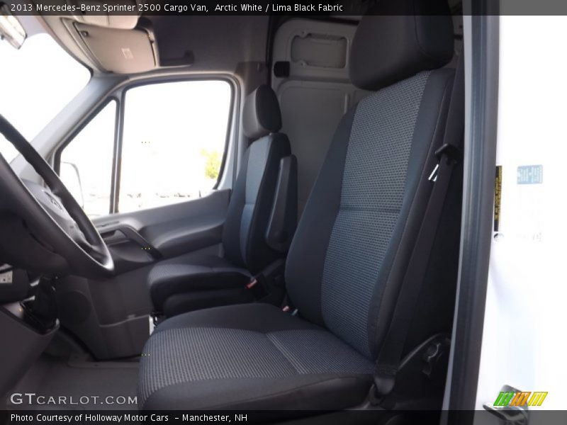 Arctic White / Lima Black Fabric 2013 Mercedes-Benz Sprinter 2500 Cargo Van