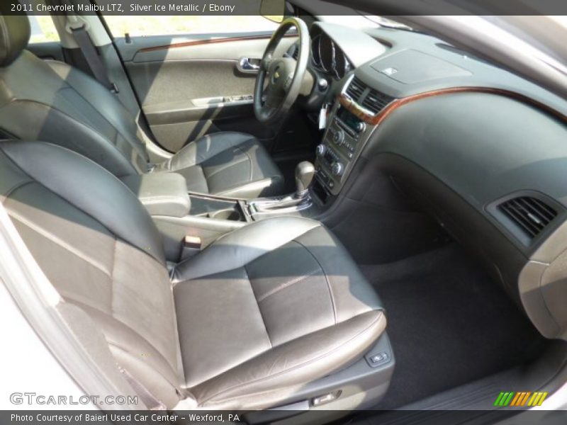 Silver Ice Metallic / Ebony 2011 Chevrolet Malibu LTZ