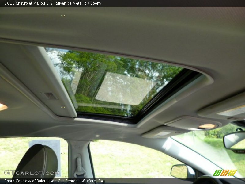 Silver Ice Metallic / Ebony 2011 Chevrolet Malibu LTZ