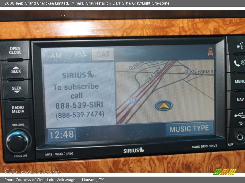 Mineral Gray Metallic / Dark Slate Gray/Light Graystone 2008 Jeep Grand Cherokee Limited