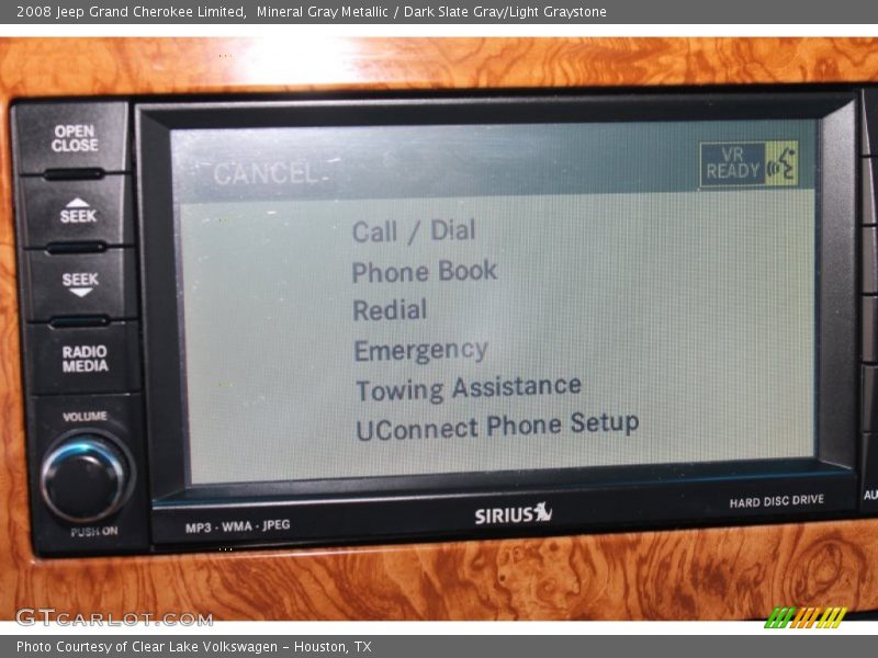 Mineral Gray Metallic / Dark Slate Gray/Light Graystone 2008 Jeep Grand Cherokee Limited