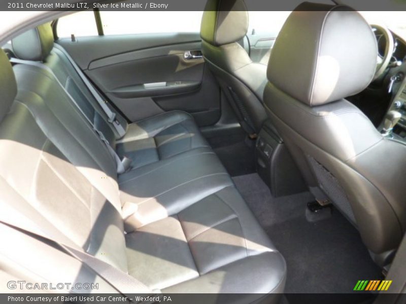 Silver Ice Metallic / Ebony 2011 Chevrolet Malibu LTZ