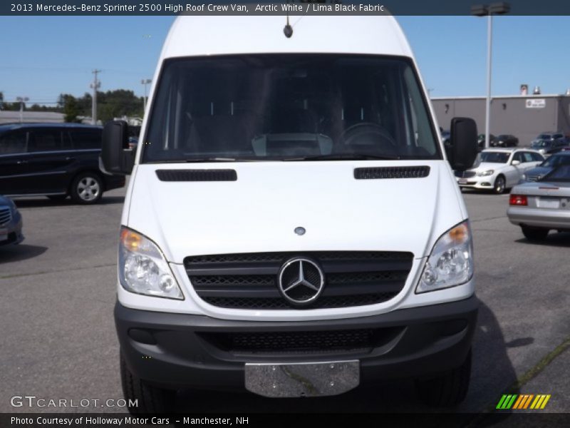 Arctic White / Lima Black Fabric 2013 Mercedes-Benz Sprinter 2500 High Roof Crew Van