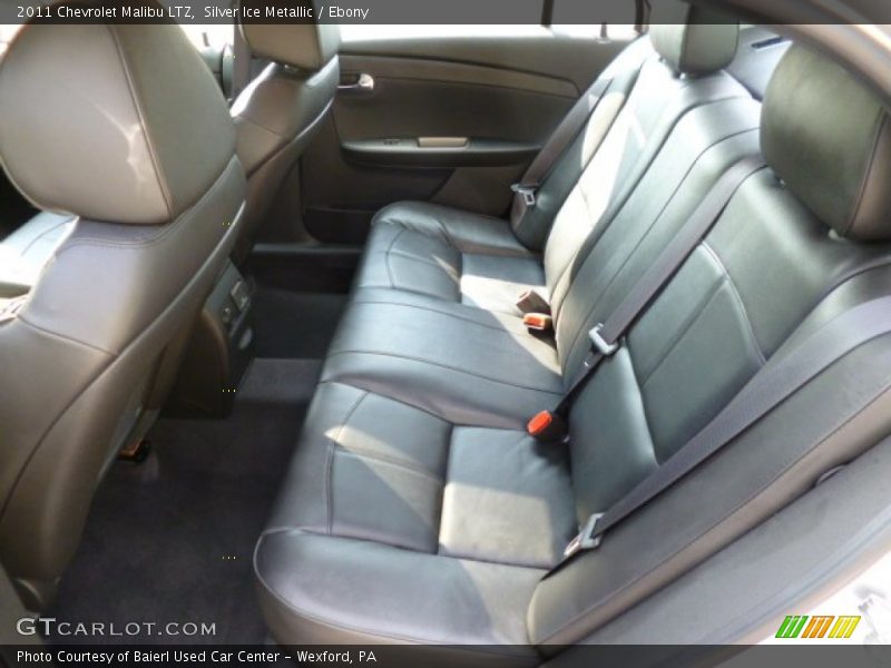 Silver Ice Metallic / Ebony 2011 Chevrolet Malibu LTZ