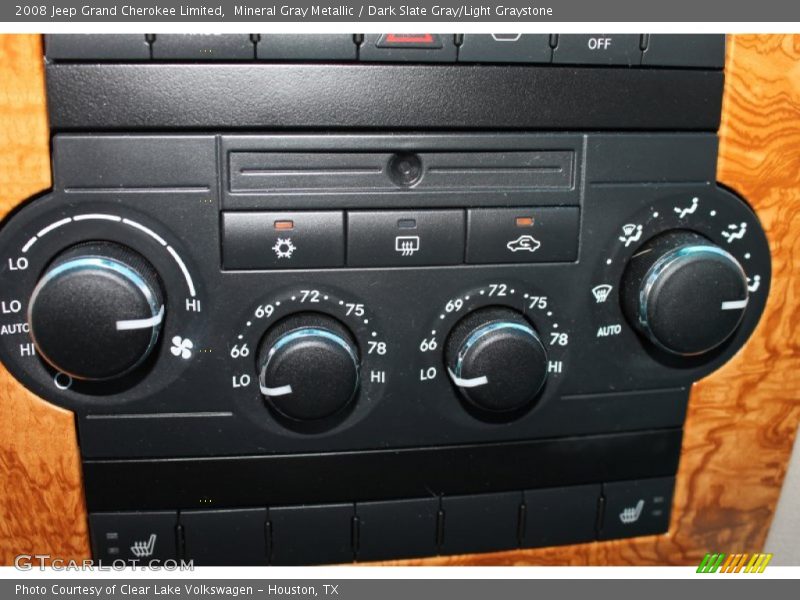 Mineral Gray Metallic / Dark Slate Gray/Light Graystone 2008 Jeep Grand Cherokee Limited