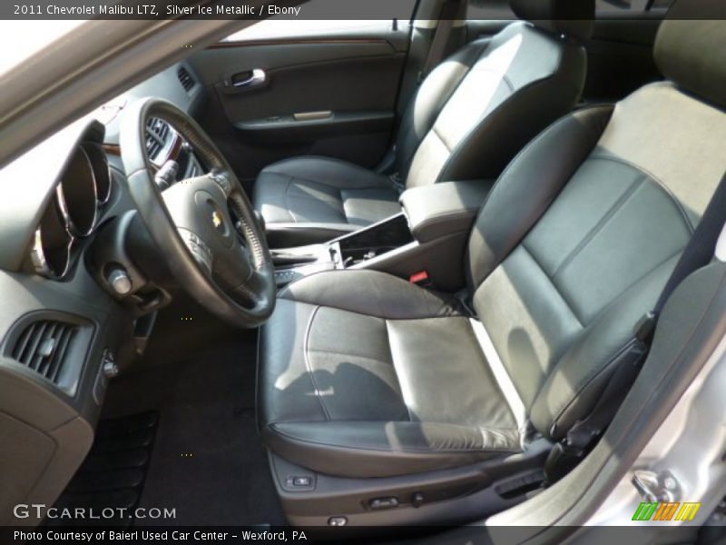 Silver Ice Metallic / Ebony 2011 Chevrolet Malibu LTZ
