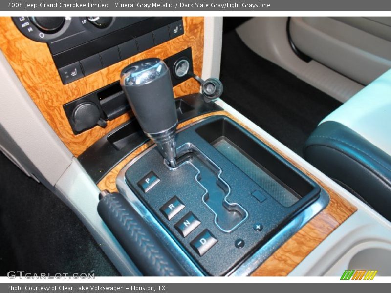 Mineral Gray Metallic / Dark Slate Gray/Light Graystone 2008 Jeep Grand Cherokee Limited