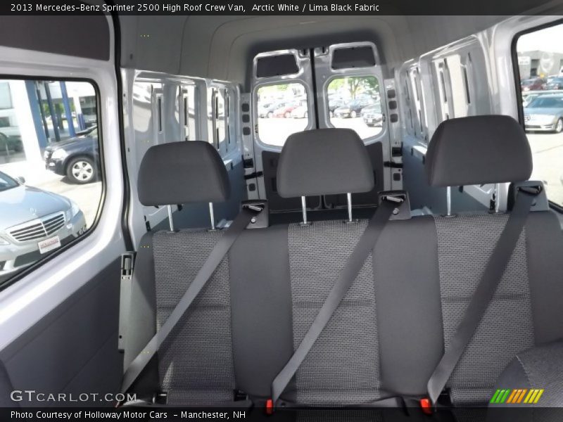 Arctic White / Lima Black Fabric 2013 Mercedes-Benz Sprinter 2500 High Roof Crew Van