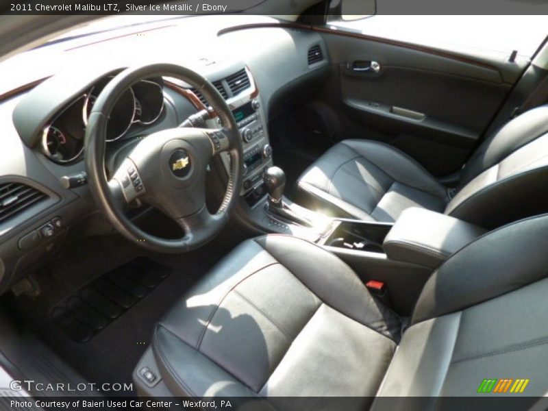 Silver Ice Metallic / Ebony 2011 Chevrolet Malibu LTZ
