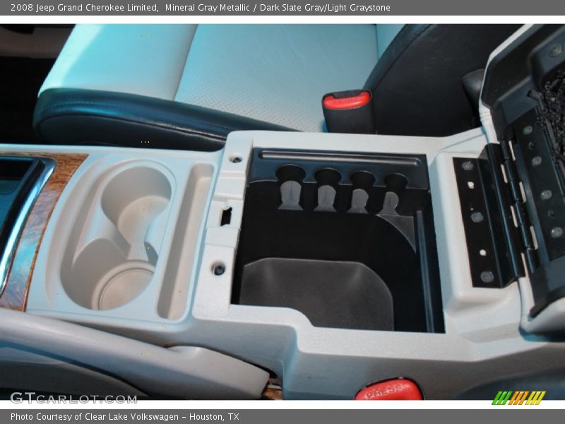 Mineral Gray Metallic / Dark Slate Gray/Light Graystone 2008 Jeep Grand Cherokee Limited