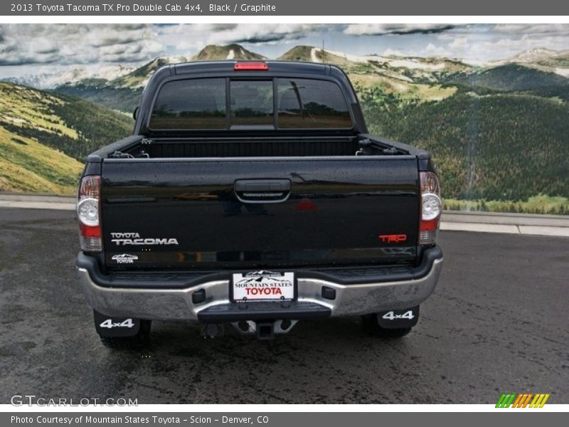 Black / Graphite 2013 Toyota Tacoma TX Pro Double Cab 4x4