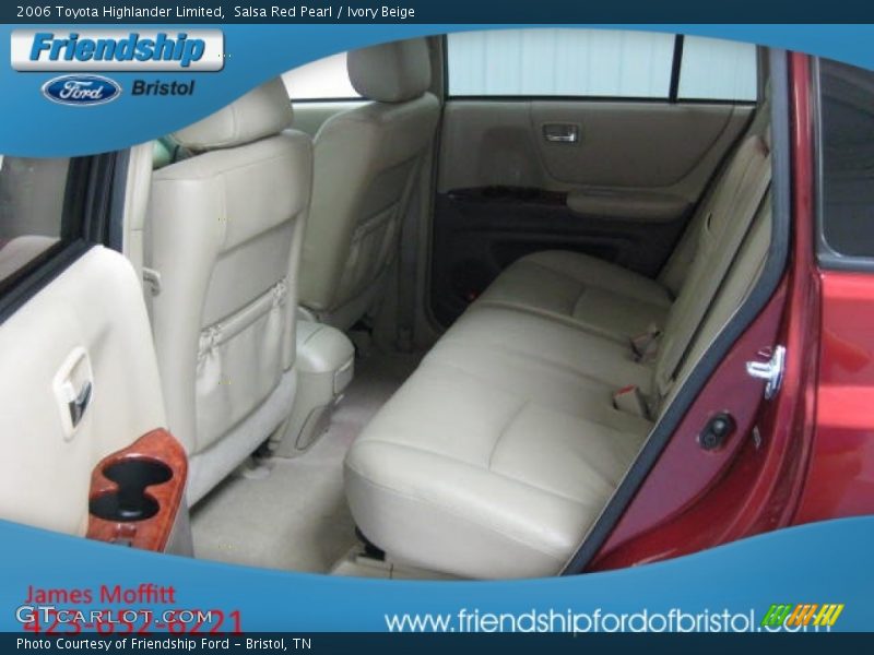 Salsa Red Pearl / Ivory Beige 2006 Toyota Highlander Limited
