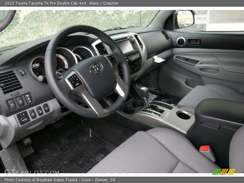 Black / Graphite 2013 Toyota Tacoma TX Pro Double Cab 4x4