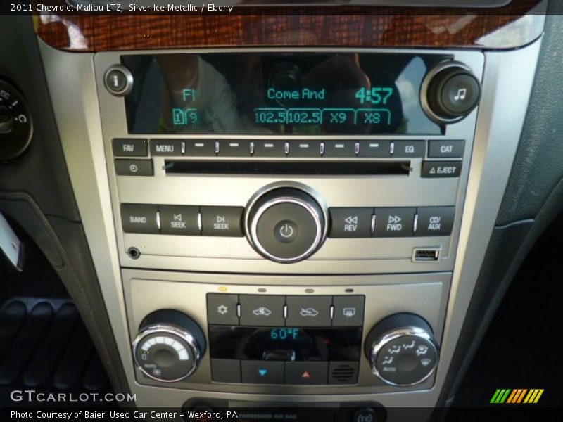 Silver Ice Metallic / Ebony 2011 Chevrolet Malibu LTZ