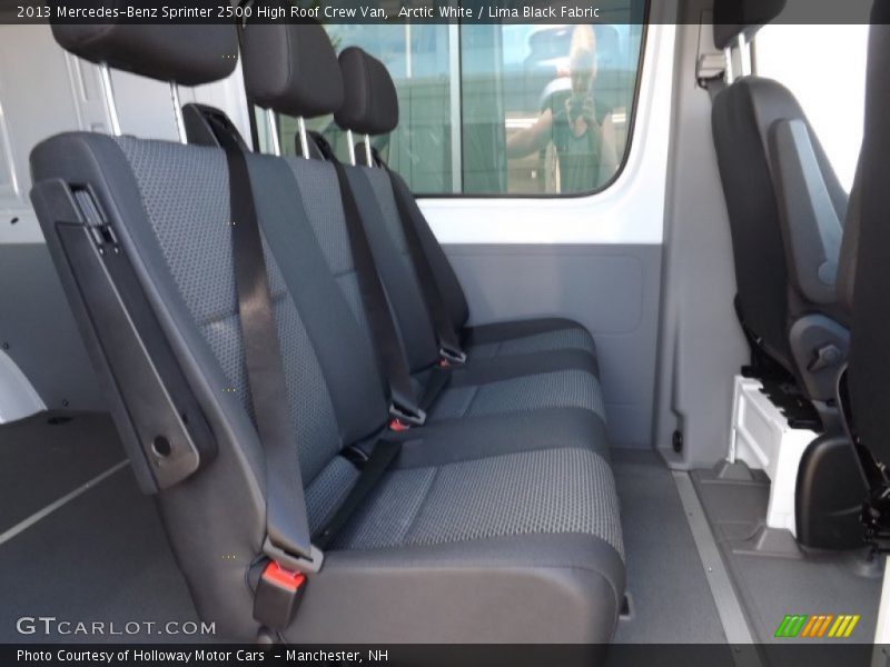 Arctic White / Lima Black Fabric 2013 Mercedes-Benz Sprinter 2500 High Roof Crew Van