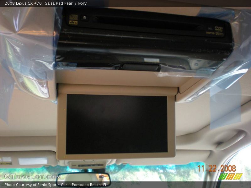 Salsa Red Pearl / Ivory 2008 Lexus GX 470