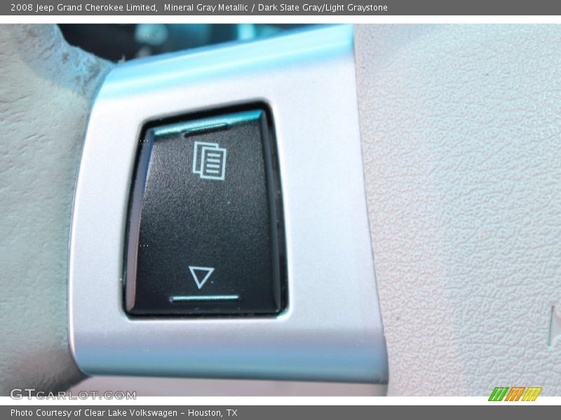Mineral Gray Metallic / Dark Slate Gray/Light Graystone 2008 Jeep Grand Cherokee Limited